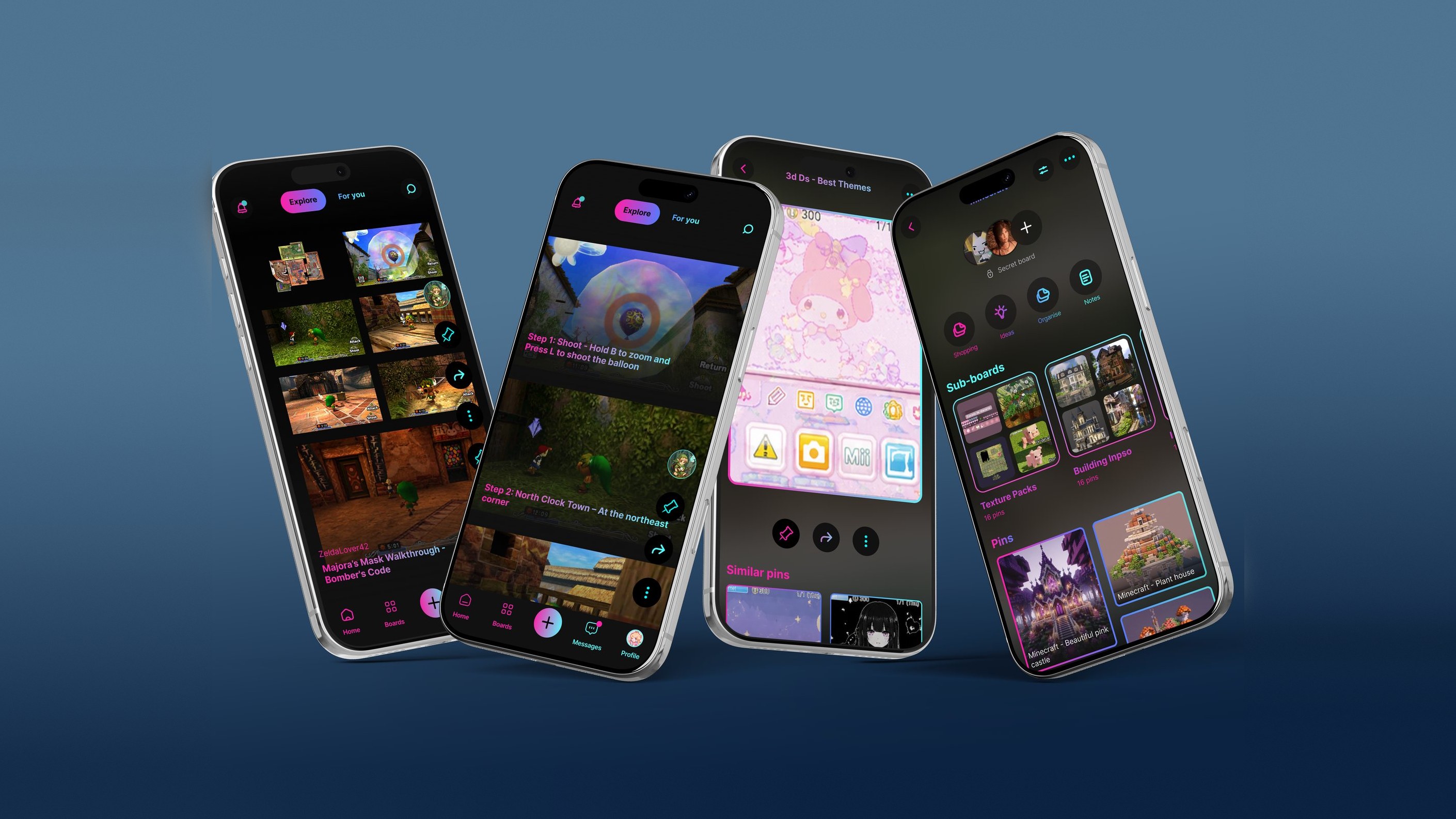 Reboot mobile app screens